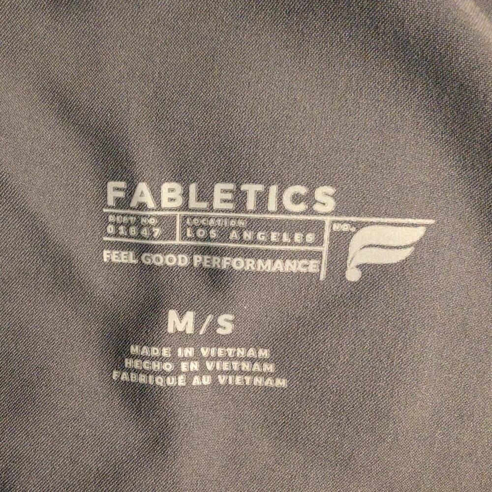 Fabletics Gray Scrub Pants Medium Short - image 3